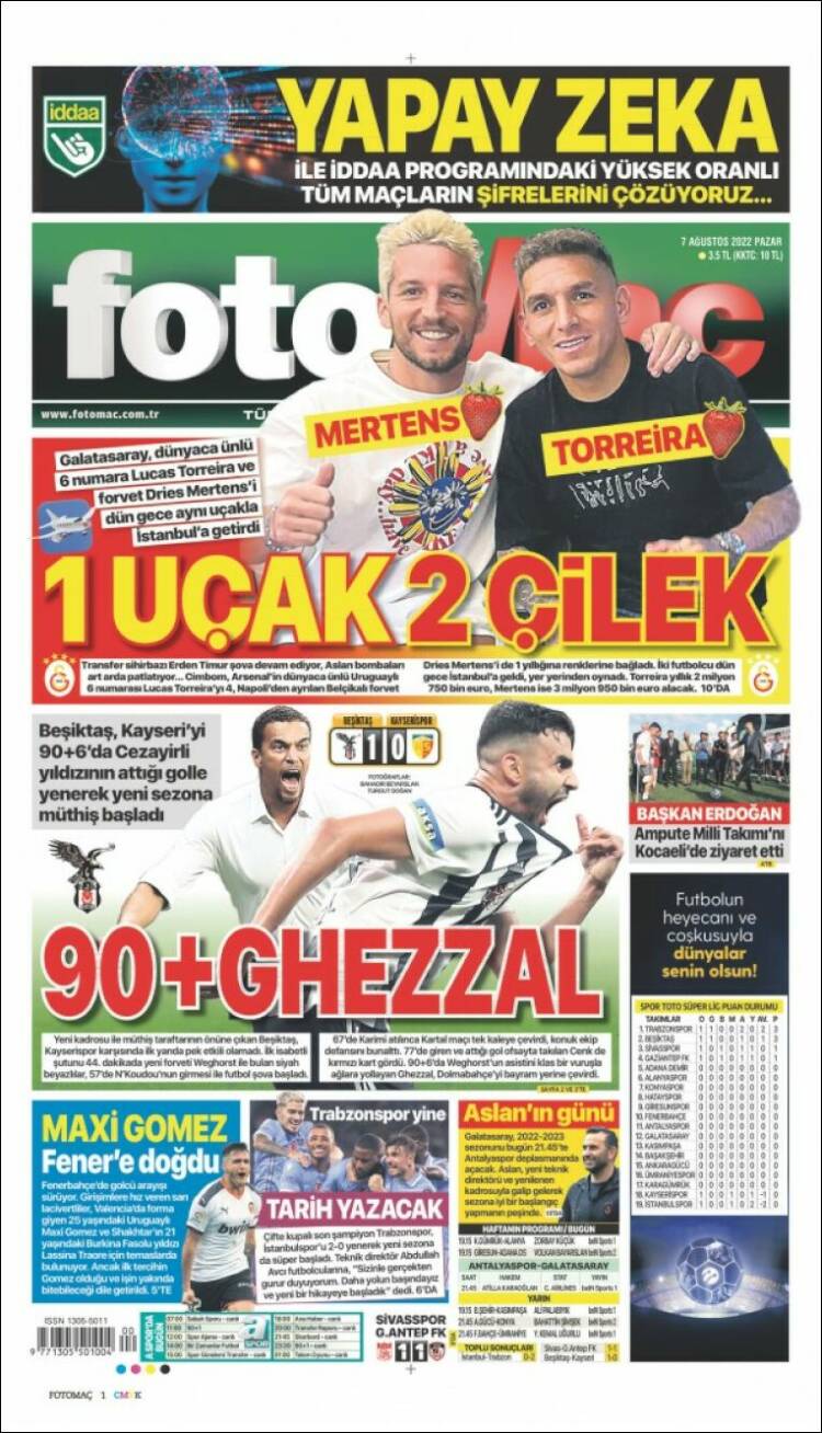 Portada de Fotomaç (Turqu&iacute;a)