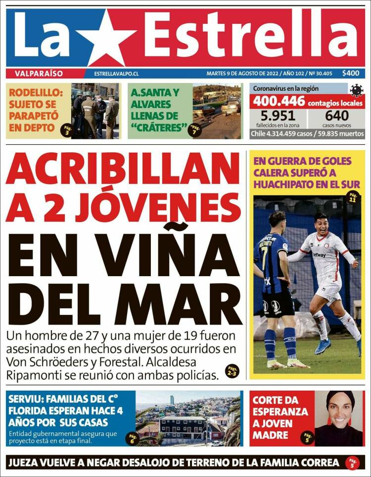 Portada de Estrella de Valparaiso (Chile)