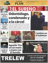 Portada de Diario El Sureño (Argentina)