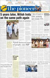 Portada de The Pioneer (Inde)