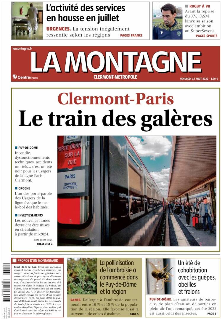 Portada de La Montagne (France)