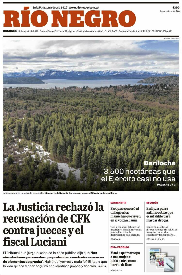 Portada de Rio Negro (Argentina)