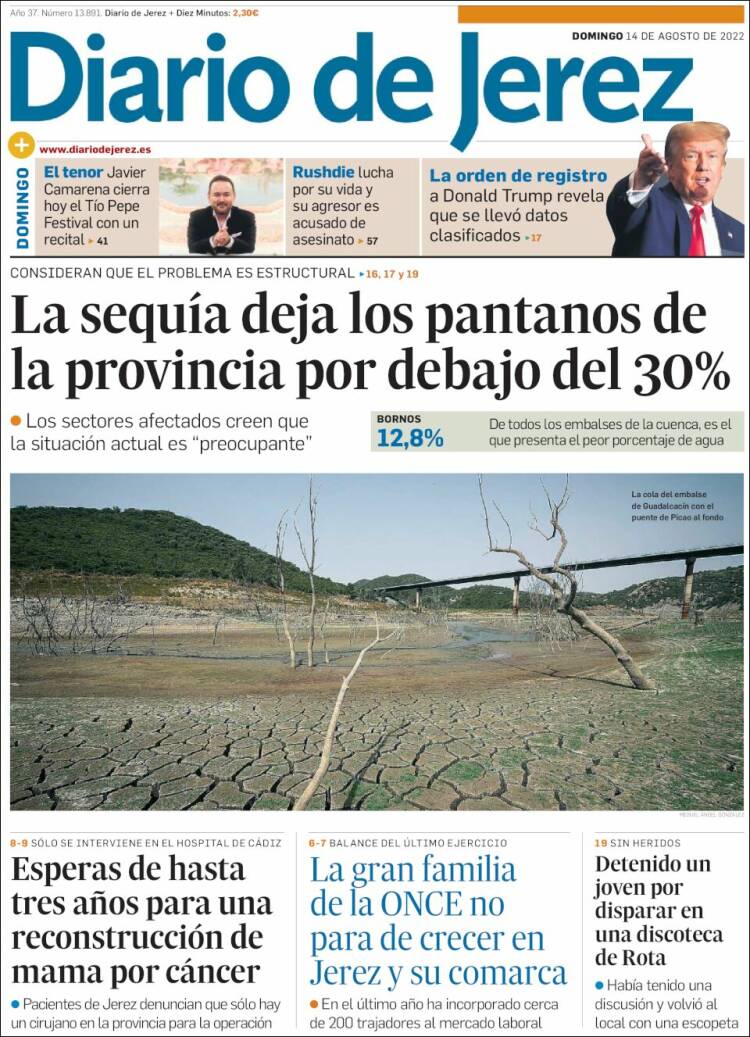Portada de Diario de Jerez (Espa&ntilde;a)