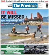 Portada de The Province (Canada)