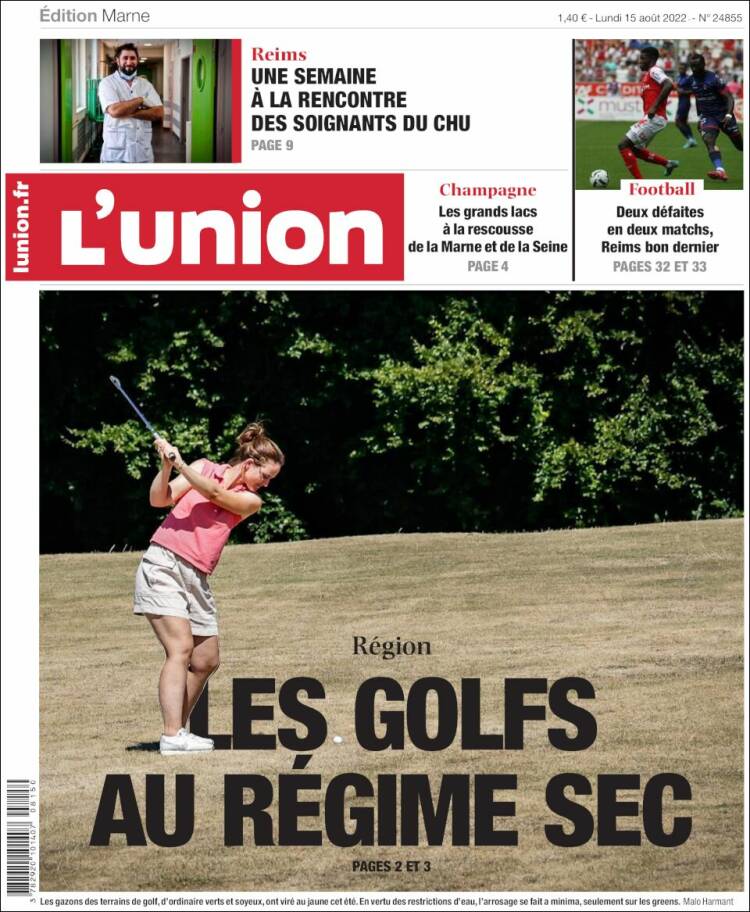Portada de L'Union (Francia)