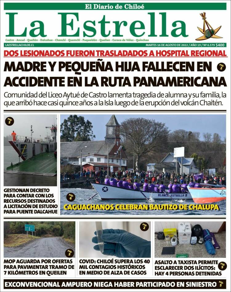 Portada de Estrella de Chiloé (Chile)