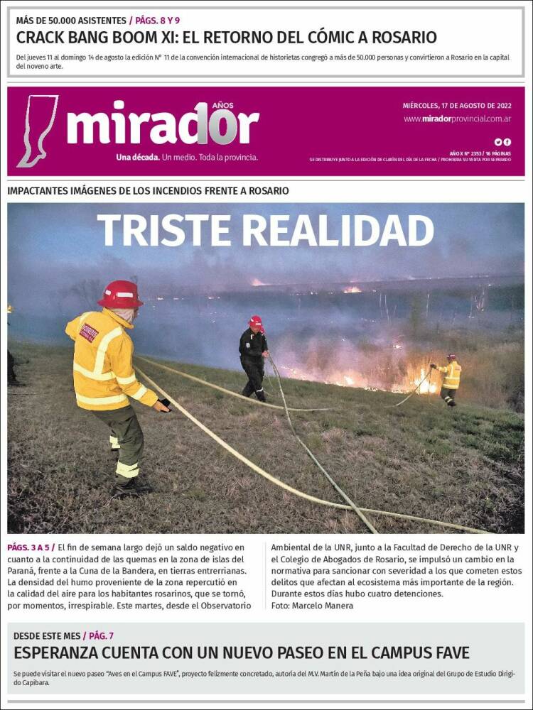 Portada de Mirador Provincial (Argentina)