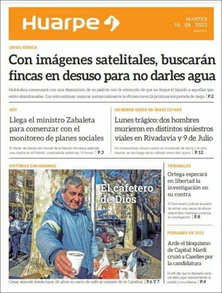 Portada de Huarpe (Argentina)