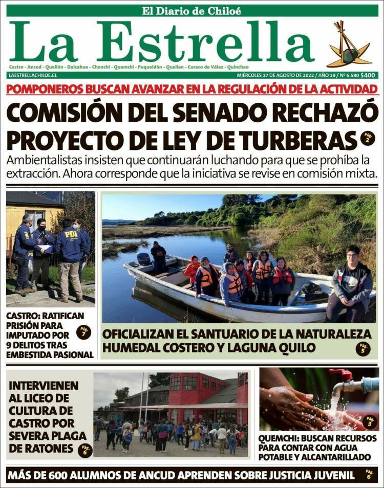 Portada de Estrella de Chiloé (Chile)