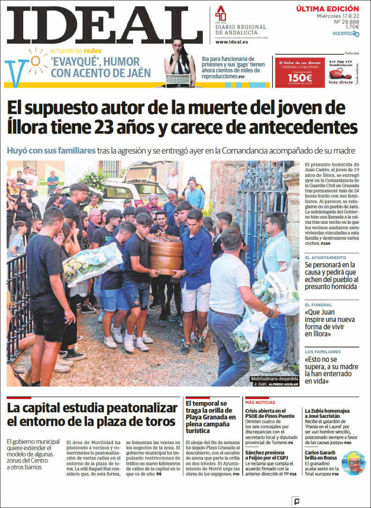 Portada de Ideal (España)