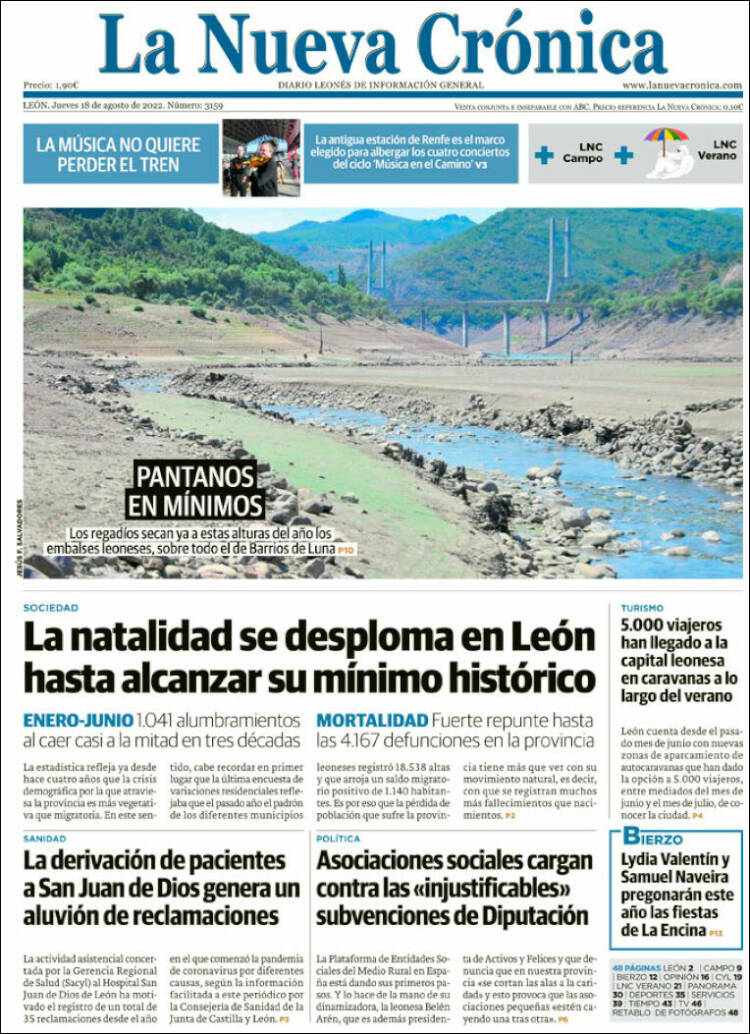 Portada de La Nueva Crónica (Espa&ntilde;a)