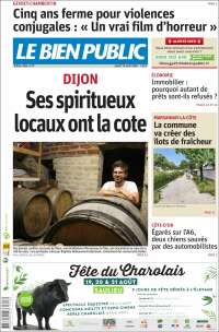 Portada de Le Bien Public (Francia)