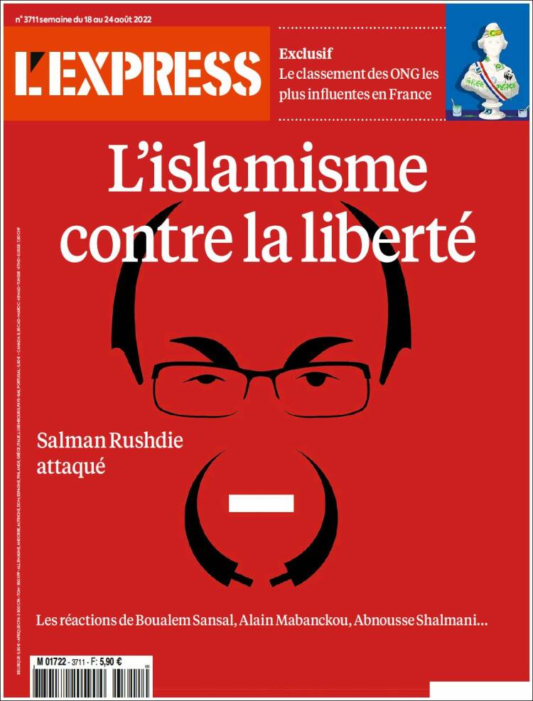 Portada de L'Express (Francia)