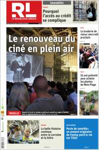 Portada de Le Republicain Lorrain (Francia)