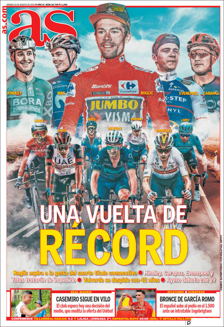 Portada de As (España)