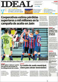 Portada de El Ideal de Jaén (España)