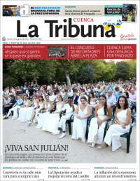 Portada de La Tribuna de Cuenca (España)