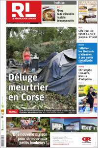 Portada de Le Republicain Lorrain (Francia)