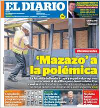 Portada de El Diario NY (USA)