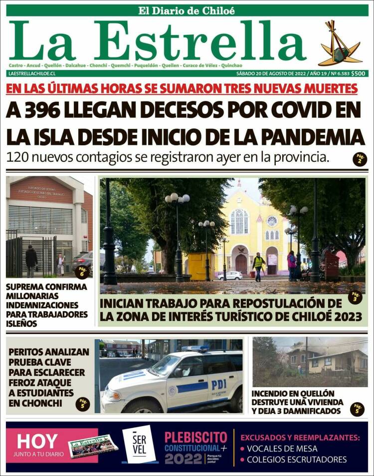 Portada de Estrella de Chiloé (Chile)