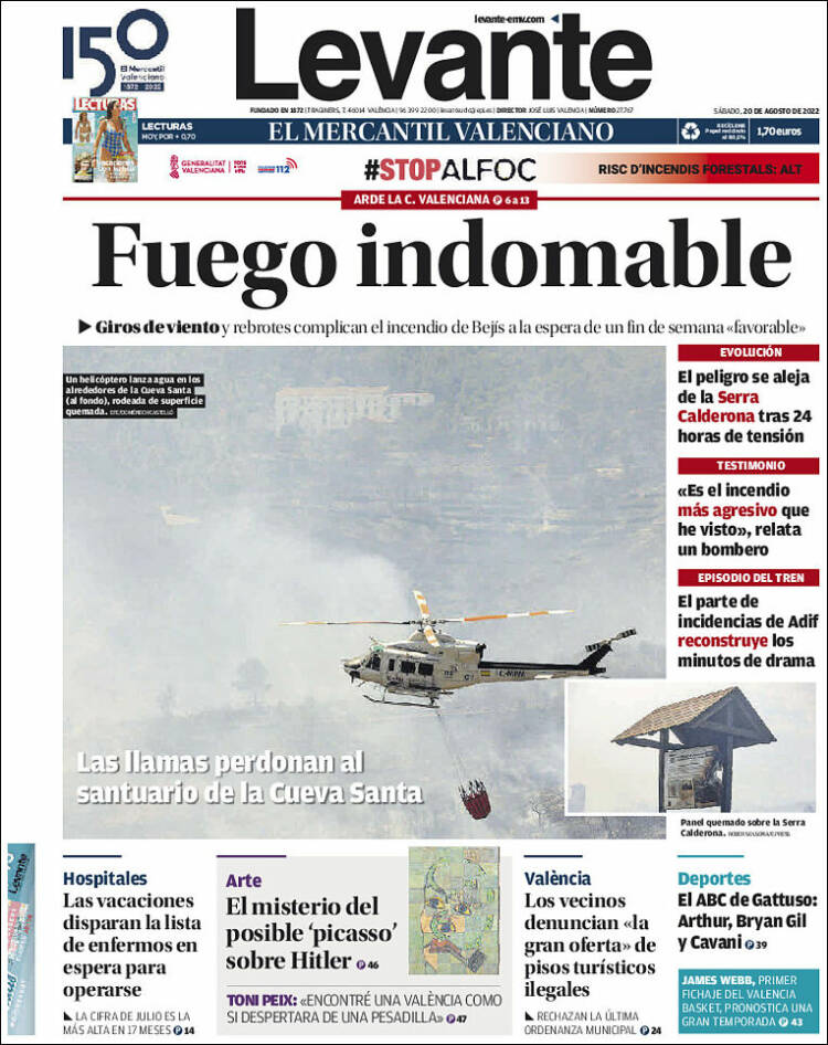 Portada de Levante (Espagne)