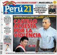 Portada de Perú 21 (Per&uacute;)
