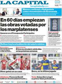 Portada de Diario La Capital - Mar del Plata (Argentina)