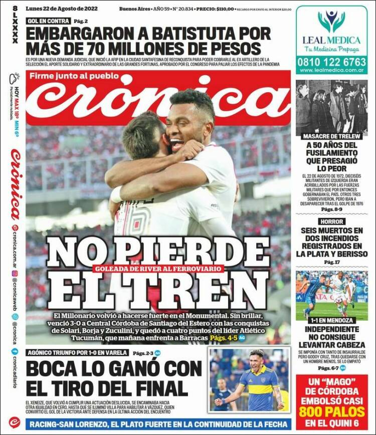 Portada de La Voz del Chaco (Argentina)