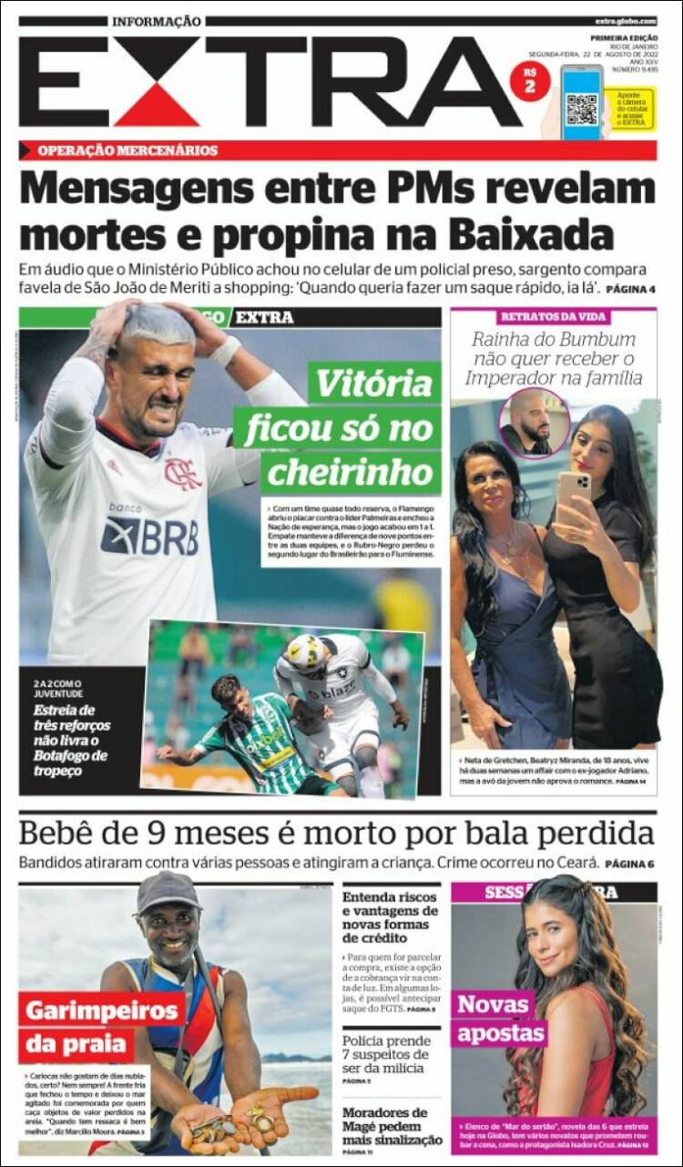 Portada de Extra (Brasil)