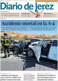 Portada de Diario de Jerez (España)