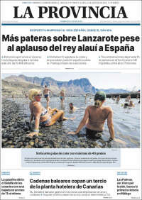 Portada de La Provincia (España)