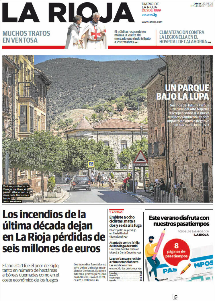 Portada de La Rioja (España)