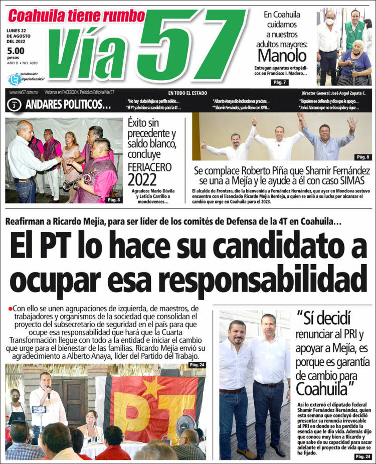 Portada de Via57 (Mexique)