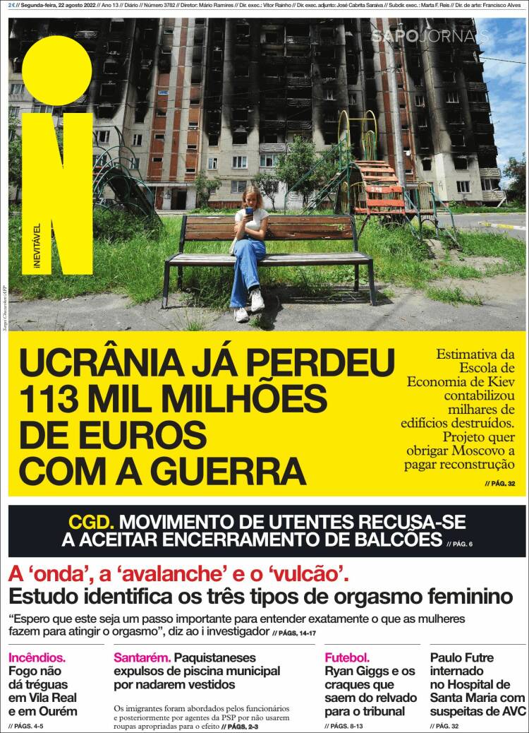Portada de I - informação (Portugal)
