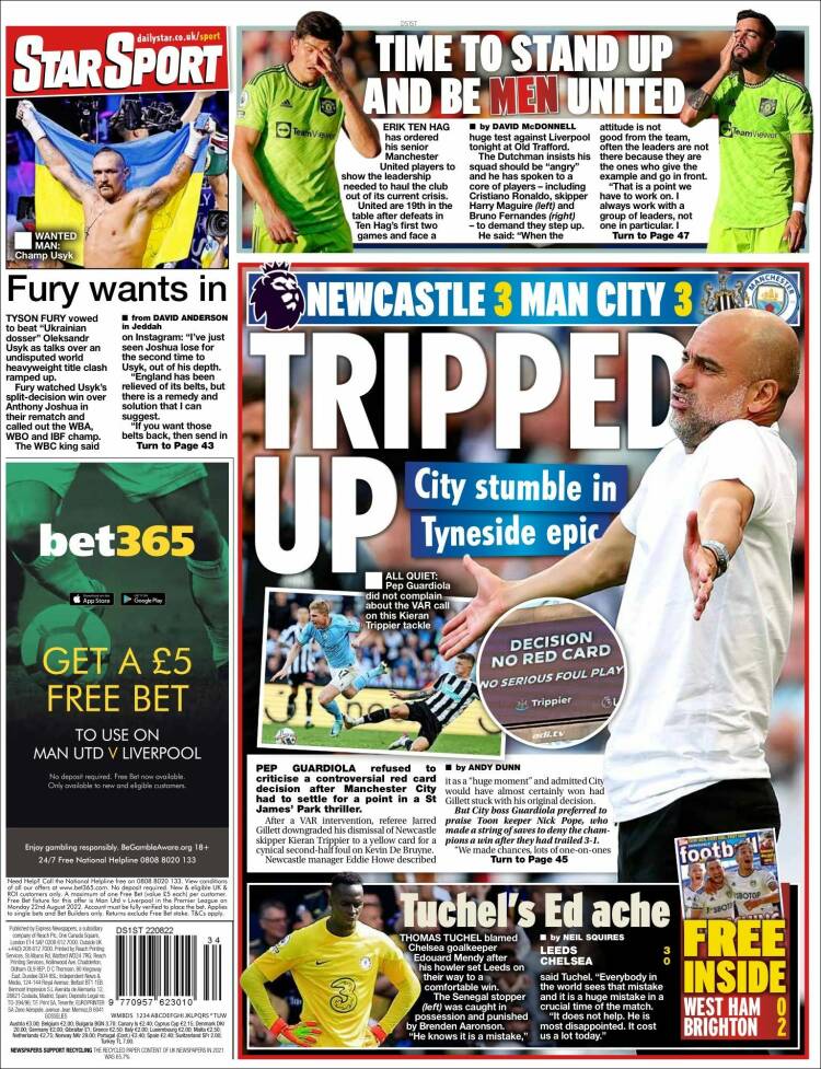 Portada de Star Sport (Reino Unido)