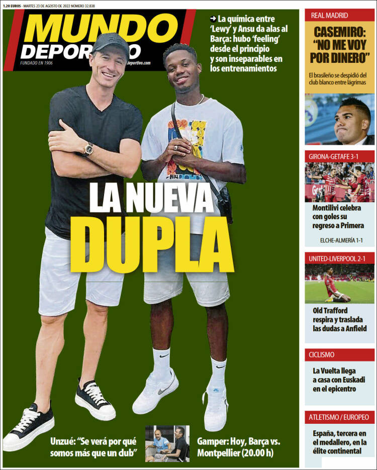 Portada de Mundo Atlético (España)