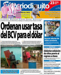 Portada de Periodiquito de Aragua (Venezuela)