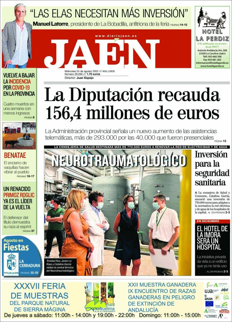 Portada de Diario Jaén (Espagne)