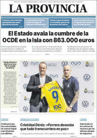 Portada de La Provincia (Espagne)