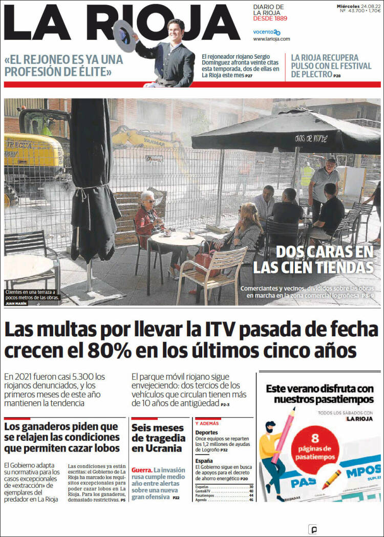 Portada de La Rioja (Espagne)