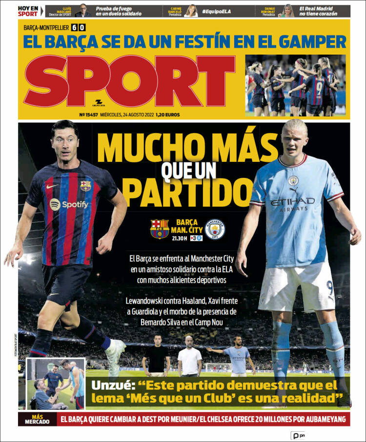 Portada de Sport (Espagne)