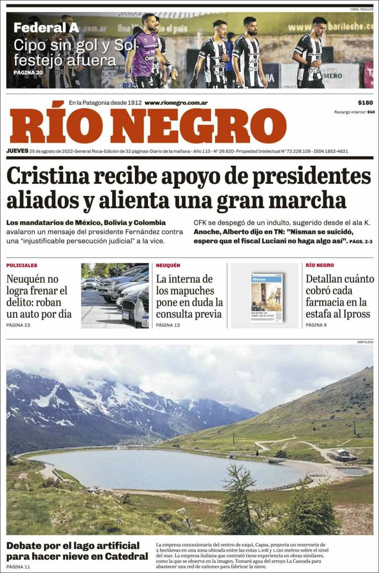 Portada de Rio Negro (Argentina)