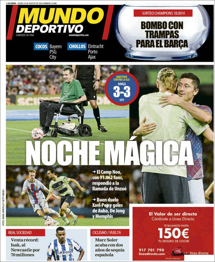 Portada de Mundo Atlético (Espagne)