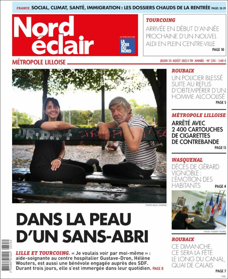 Portada de Nord Éclair (Francia)