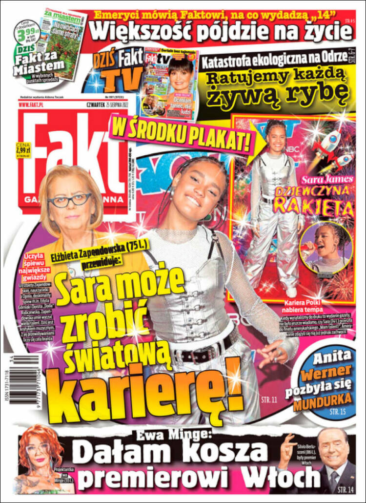 Portada de Fakt (Polonia)