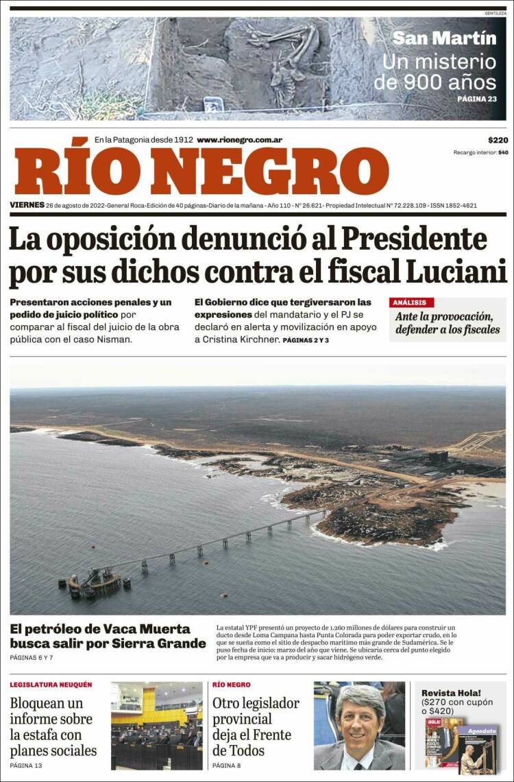 Portada de Rio Negro (Argentina)