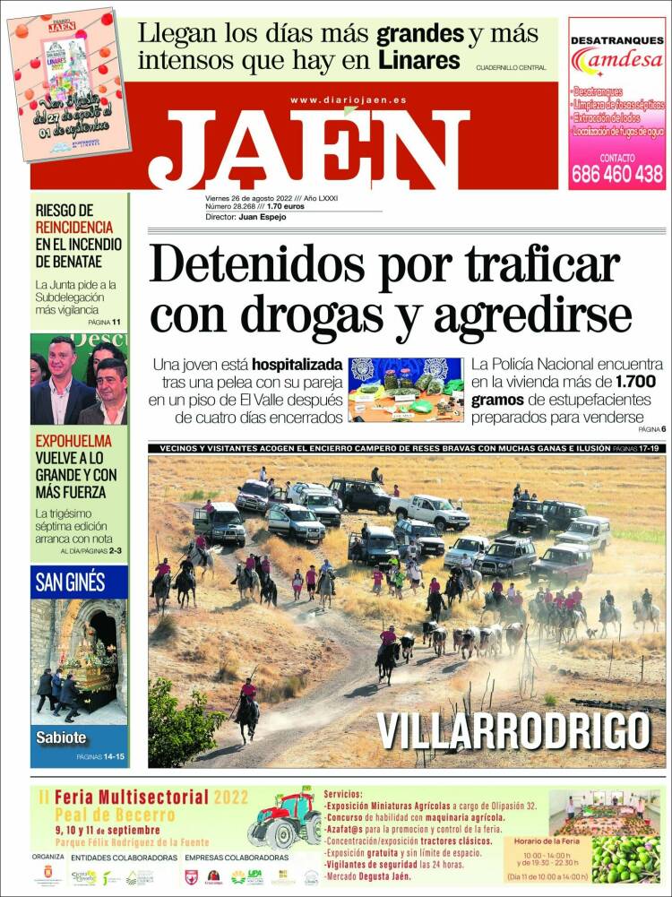 Portada de Diario Jaén (Espa&ntilde;a)