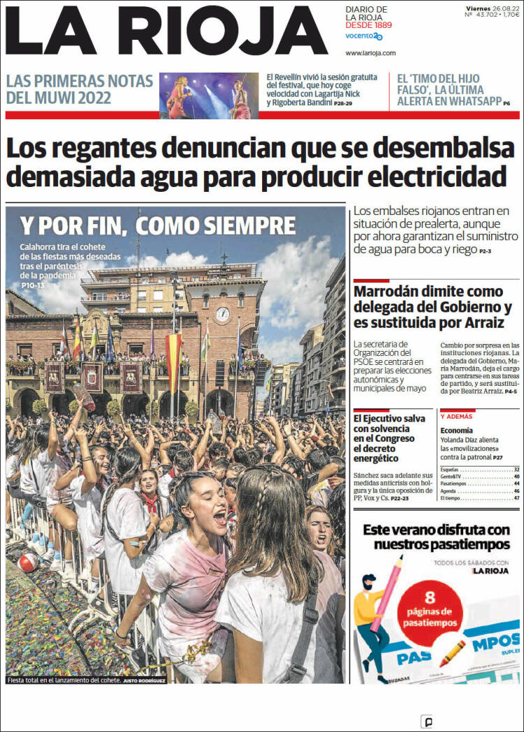 Portada de La Rioja (Espa&ntilde;a)