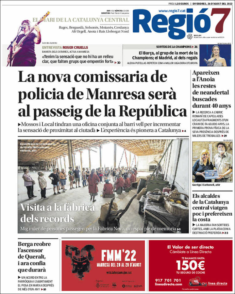 Portada de Regio7 (Espa&ntilde;a)
