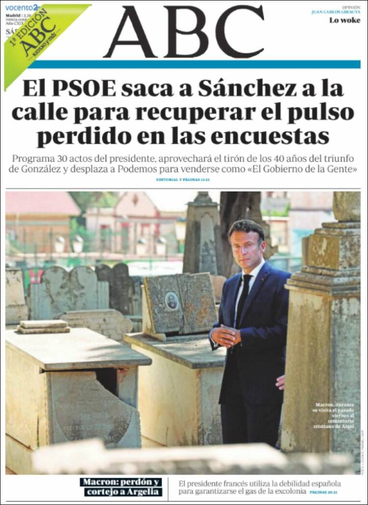 Portada de ABC (España)